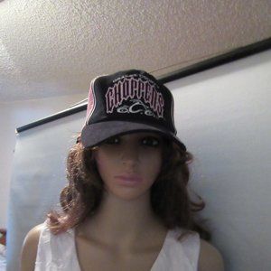 Hat Pink/ Black Orange County Chopper